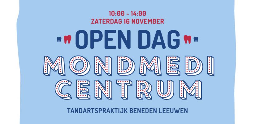 Open dag Mondmedicentrum Beneden-Leeuwen