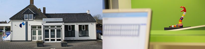 Gevel van de tandartspraktijk in Empel en preventie-assistente Esther